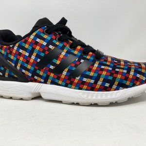 Adidas Zx Flux 3 Print Woven Torsion Shoe Sz 7